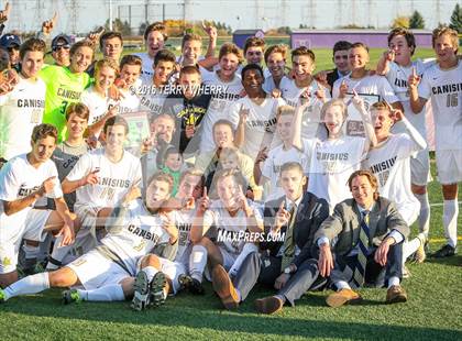 Thumbnail 3 in St. Joseph's Collegiate Institute vs Canisius (Monsignor Martin Class A Final) photogallery.
