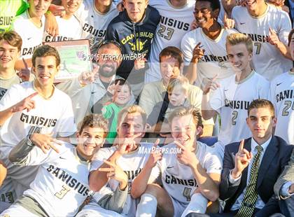 Thumbnail 1 in St. Joseph's Collegiate Institute vs Canisius (Monsignor Martin Class A Final) photogallery.