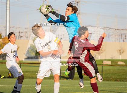 Thumbnail 1 in St. Joseph's Collegiate Institute vs Canisius (Monsignor Martin Class A Final) photogallery.