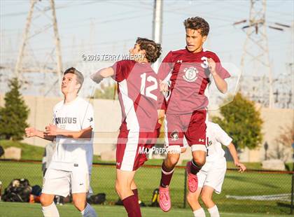 Thumbnail 3 in St. Joseph's Collegiate Institute vs Canisius (Monsignor Martin Class A Final) photogallery.