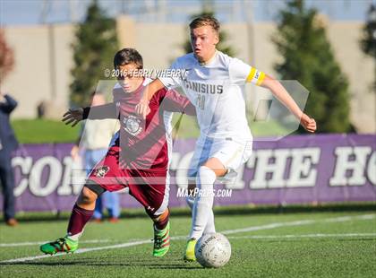 Thumbnail 3 in St. Joseph's Collegiate Institute vs Canisius (Monsignor Martin Class A Final) photogallery.