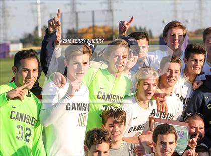 Thumbnail 2 in St. Joseph's Collegiate Institute vs Canisius (Monsignor Martin Class A Final) photogallery.