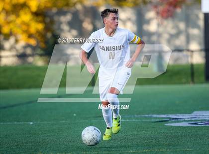 Thumbnail 3 in St. Joseph's Collegiate Institute vs Canisius (Monsignor Martin Class A Final) photogallery.