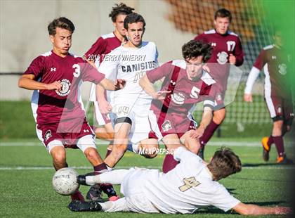 Thumbnail 1 in St. Joseph's Collegiate Institute vs Canisius (Monsignor Martin Class A Final) photogallery.