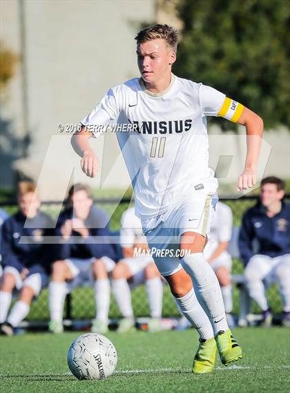Thumbnail 1 in St. Joseph's Collegiate Institute vs Canisius (Monsignor Martin Class A Final) photogallery.