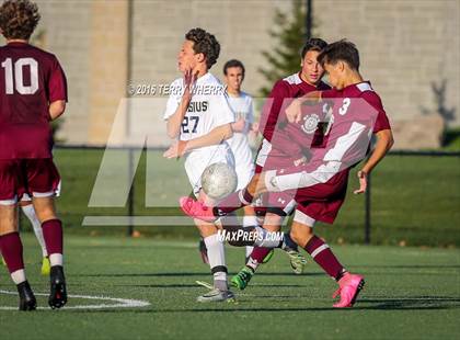 Thumbnail 2 in St. Joseph's Collegiate Institute vs Canisius (Monsignor Martin Class A Final) photogallery.
