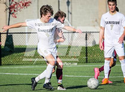 Thumbnail 1 in St. Joseph's Collegiate Institute vs Canisius (Monsignor Martin Class A Final) photogallery.
