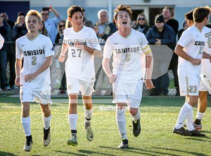 Thumbnail 2 in St. Joseph's Collegiate Institute vs Canisius (Monsignor Martin Class A Final) photogallery.