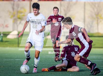 Thumbnail 1 in St. Joseph's Collegiate Institute vs Canisius (Monsignor Martin Class A Final) photogallery.