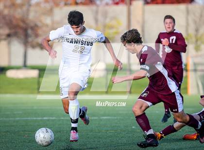 Thumbnail 3 in St. Joseph's Collegiate Institute vs Canisius (Monsignor Martin Class A Final) photogallery.