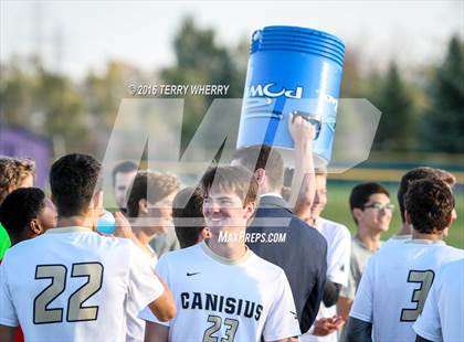 Thumbnail 1 in St. Joseph's Collegiate Institute vs Canisius (Monsignor Martin Class A Final) photogallery.