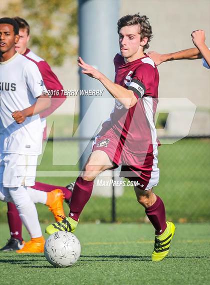 Thumbnail 1 in St. Joseph's Collegiate Institute vs Canisius (Monsignor Martin Class A Final) photogallery.