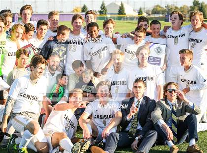 Thumbnail 1 in St. Joseph's Collegiate Institute vs Canisius (Monsignor Martin Class A Final) photogallery.