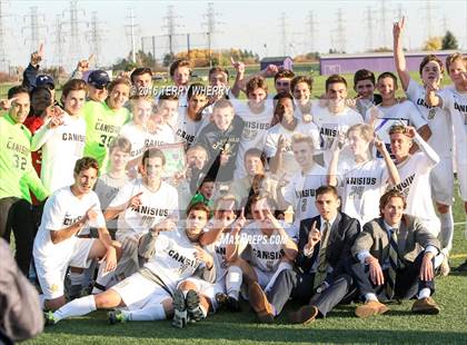 Thumbnail 2 in St. Joseph's Collegiate Institute vs Canisius (Monsignor Martin Class A Final) photogallery.