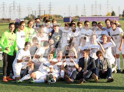 Thumbnail 1 in St. Joseph's Collegiate Institute vs Canisius (Monsignor Martin Class A Final) photogallery.