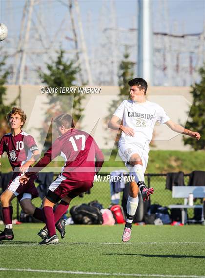 Thumbnail 1 in St. Joseph's Collegiate Institute vs Canisius (Monsignor Martin Class A Final) photogallery.