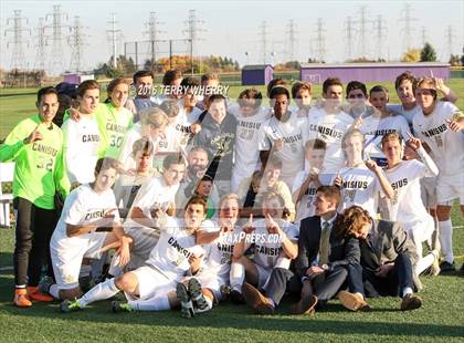 Thumbnail 1 in St. Joseph's Collegiate Institute vs Canisius (Monsignor Martin Class A Final) photogallery.