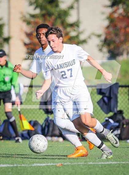 Thumbnail 1 in St. Joseph's Collegiate Institute vs Canisius (Monsignor Martin Class A Final) photogallery.