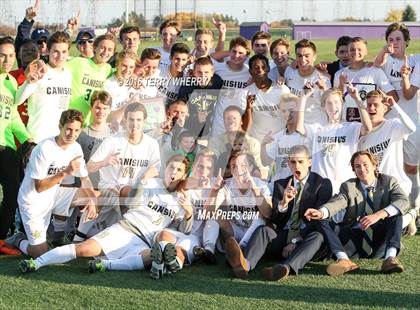 Thumbnail 1 in St. Joseph's Collegiate Institute vs Canisius (Monsignor Martin Class A Final) photogallery.