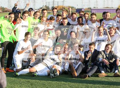 Thumbnail 3 in St. Joseph's Collegiate Institute vs Canisius (Monsignor Martin Class A Final) photogallery.