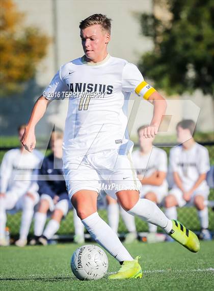 Thumbnail 3 in St. Joseph's Collegiate Institute vs Canisius (Monsignor Martin Class A Final) photogallery.