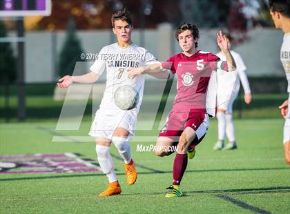 Thumbnail 1 in St. Joseph's Collegiate Institute vs Canisius (Monsignor Martin Class A Final) photogallery.