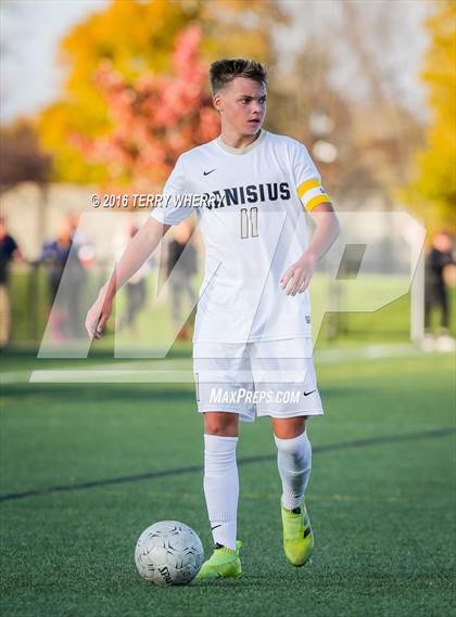 Thumbnail 3 in St. Joseph's Collegiate Institute vs Canisius (Monsignor Martin Class A Final) photogallery.