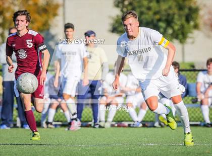 Thumbnail 2 in St. Joseph's Collegiate Institute vs Canisius (Monsignor Martin Class A Final) photogallery.