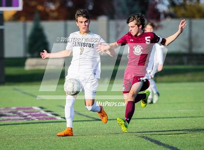 Thumbnail 3 in St. Joseph's Collegiate Institute vs Canisius (Monsignor Martin Class A Final) photogallery.