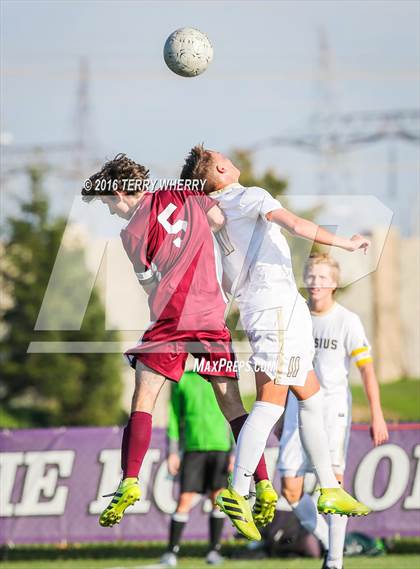 Thumbnail 1 in St. Joseph's Collegiate Institute vs Canisius (Monsignor Martin Class A Final) photogallery.