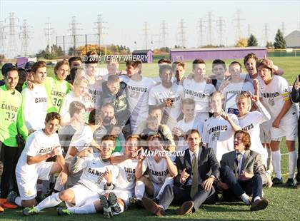 Thumbnail 1 in St. Joseph's Collegiate Institute vs Canisius (Monsignor Martin Class A Final) photogallery.