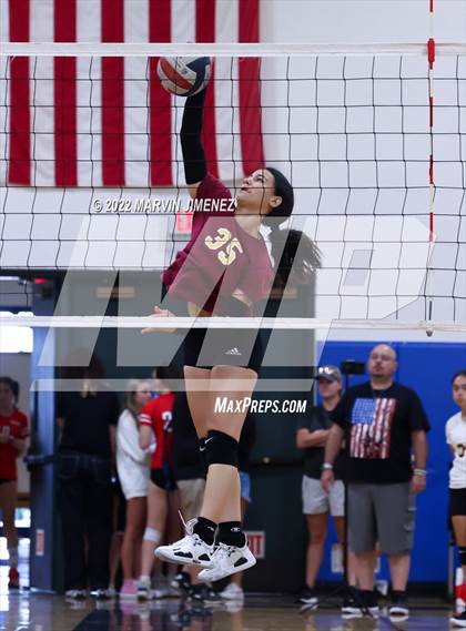 Thumbnail 2 in Highland vs Pacifica Christian (Burbank JV Tournament) photogallery.