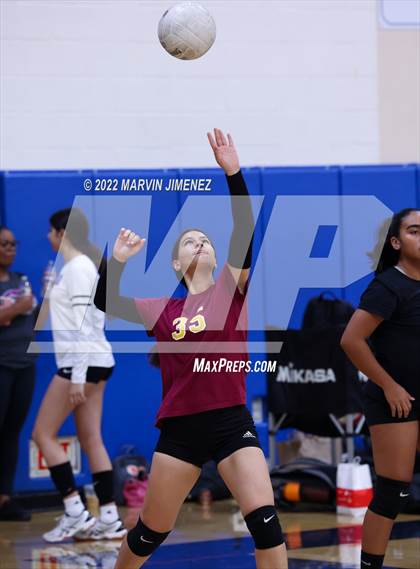 Thumbnail 2 in Highland vs Pacifica Christian (Burbank JV Tournament) photogallery.