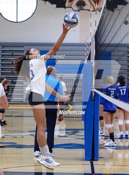 Thumbnail 3 in Highland vs Pacifica Christian (Burbank JV Tournament) photogallery.