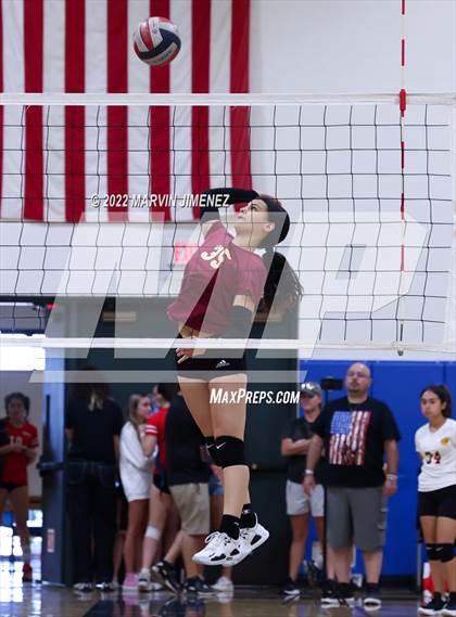Thumbnail 1 in Highland vs Pacifica Christian (Burbank JV Tournament) photogallery.