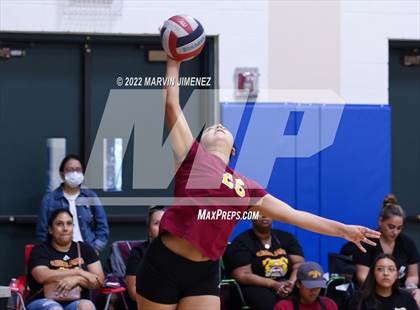 Thumbnail 1 in Highland vs Pacifica Christian (Burbank JV Tournament) photogallery.