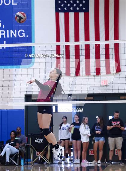 Thumbnail 1 in Highland vs Pacifica Christian (Burbank JV Tournament) photogallery.