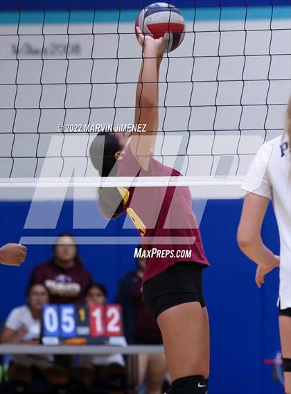 Thumbnail 1 in Highland vs Pacifica Christian (Burbank JV Tournament) photogallery.