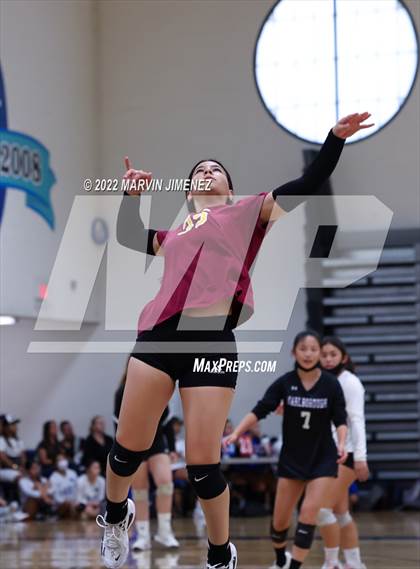 Thumbnail 2 in Highland vs Pacifica Christian (Burbank JV Tournament) photogallery.