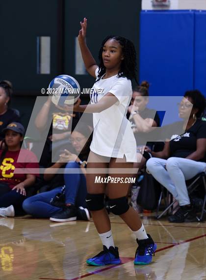 Thumbnail 1 in Highland vs Pacifica Christian (Burbank JV Tournament) photogallery.