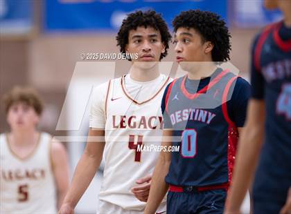 Thumbnail 3 in Legacy Christian Academy vs. Destiny Christian Academy (Meet in the Middle Classic) photogallery.