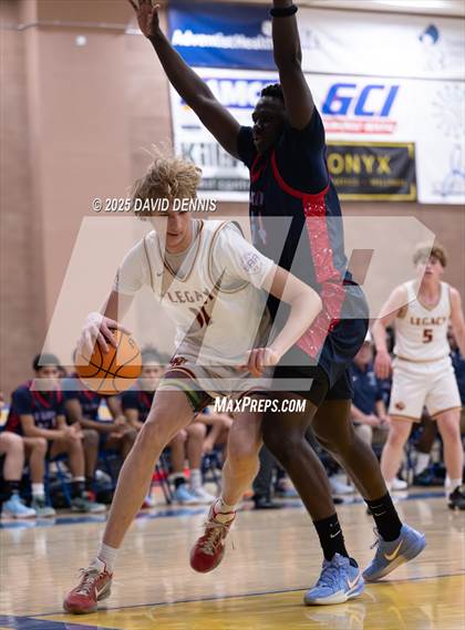 Thumbnail 2 in Legacy Christian Academy vs. Destiny Christian Academy (Meet in the Middle Classic) photogallery.