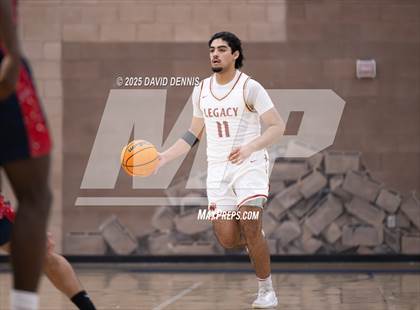 Thumbnail 2 in Legacy Christian Academy vs. Destiny Christian Academy (Meet in the Middle Classic) photogallery.