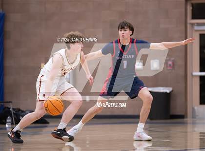 Thumbnail 2 in Legacy Christian Academy vs. Destiny Christian Academy (Meet in the Middle Classic) photogallery.