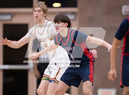 Thumbnail 2 in Legacy Christian Academy vs. Destiny Christian Academy (Meet in the Middle Classic) photogallery.