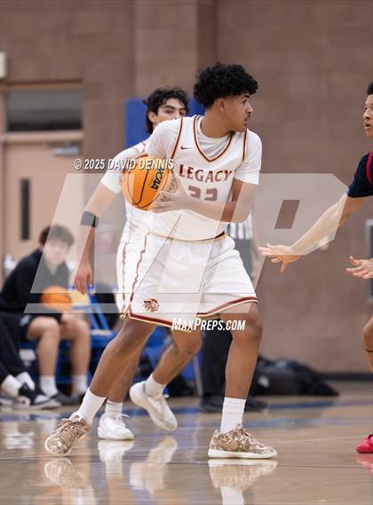 Thumbnail 2 in Legacy Christian Academy vs. Destiny Christian Academy (Meet in the Middle Classic) photogallery.