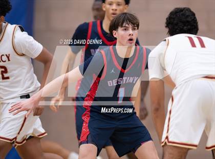 Thumbnail 2 in Legacy Christian Academy vs. Destiny Christian Academy (Meet in the Middle Classic) photogallery.