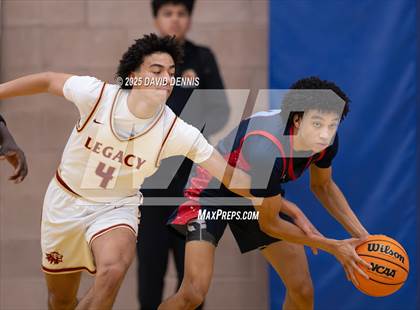 Thumbnail 3 in Legacy Christian Academy vs. Destiny Christian Academy (Meet in the Middle Classic) photogallery.