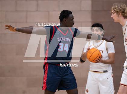 Thumbnail 1 in Legacy Christian Academy vs. Destiny Christian Academy (Meet in the Middle Classic) photogallery.