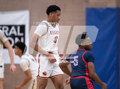 Thumbnail 2 in Legacy Christian Academy vs. Destiny Christian Academy (Meet in the Middle Classic) photogallery.